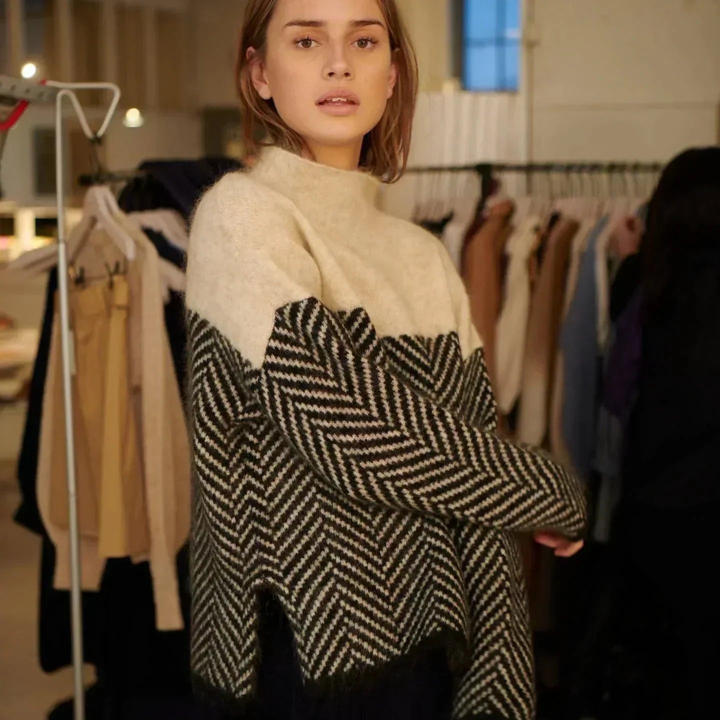 ADELE | Jersey de cuello alto