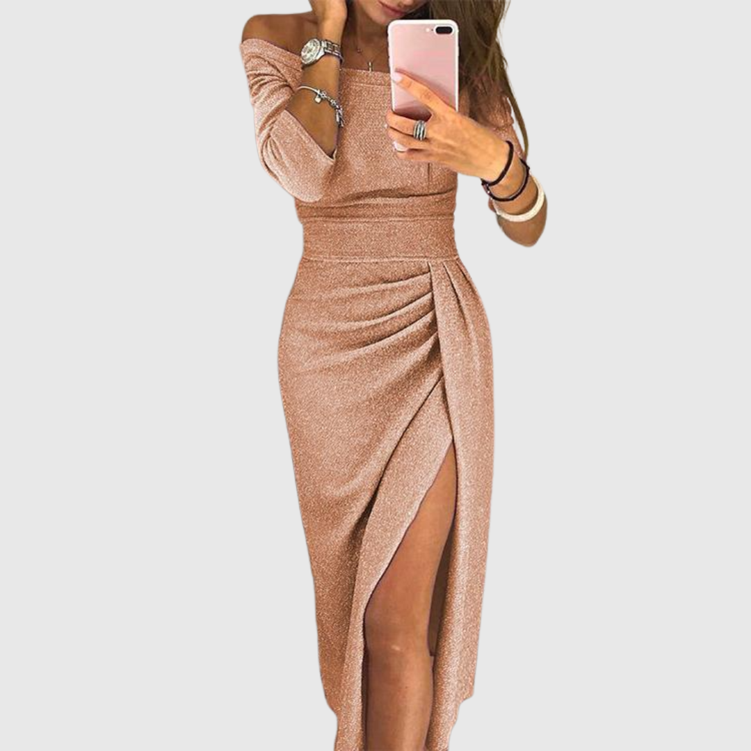 ISA - Elegante vestido largo