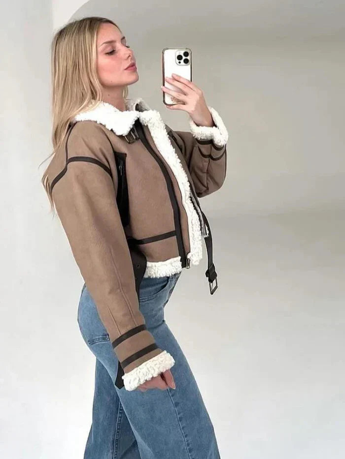 HANNAH | Chaqueta Aviador Elegante y Cómoda