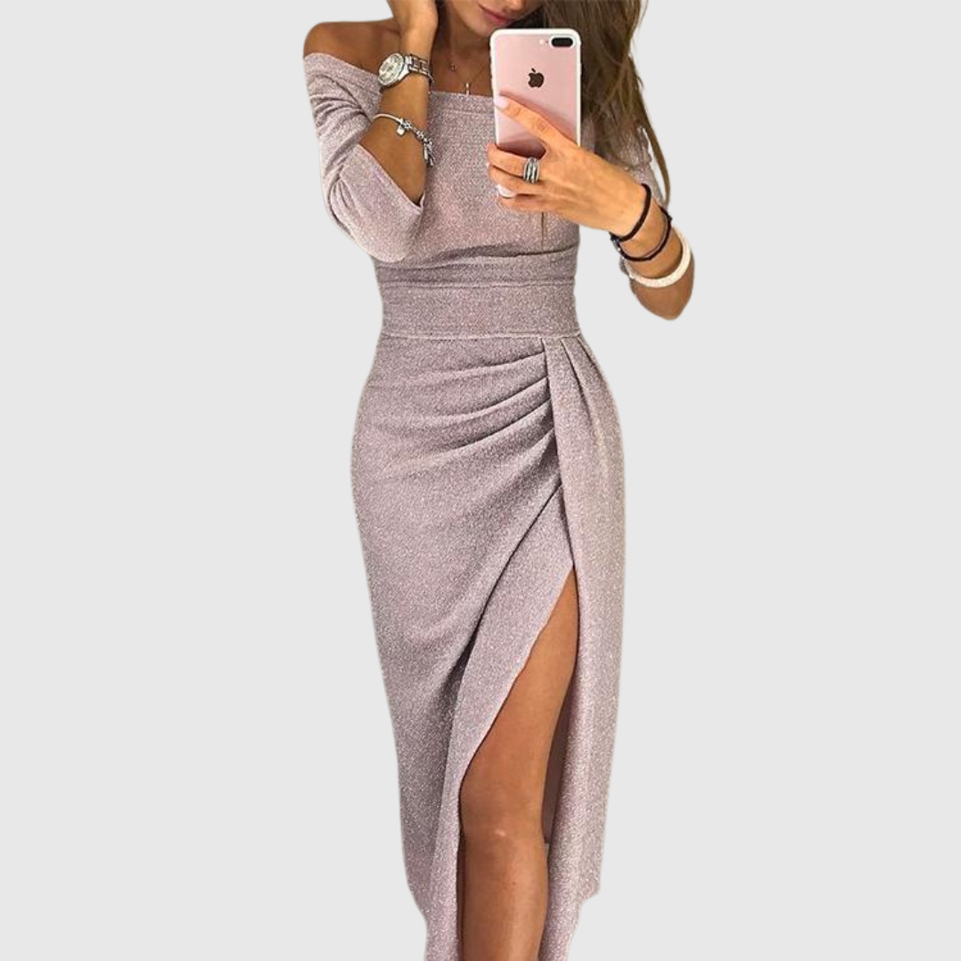 ISA - Elegante vestido largo