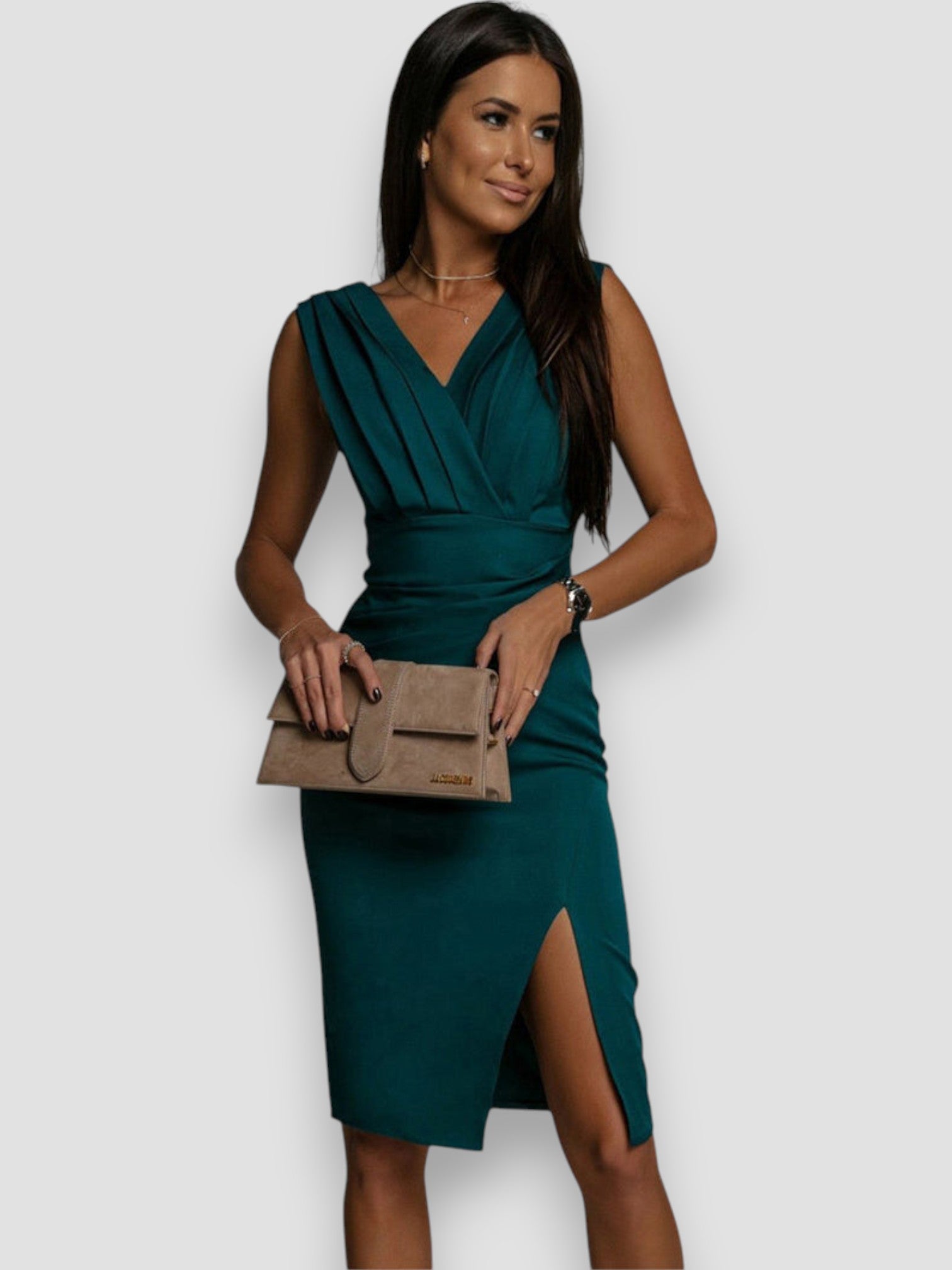 Alessia - Vestido acampanado