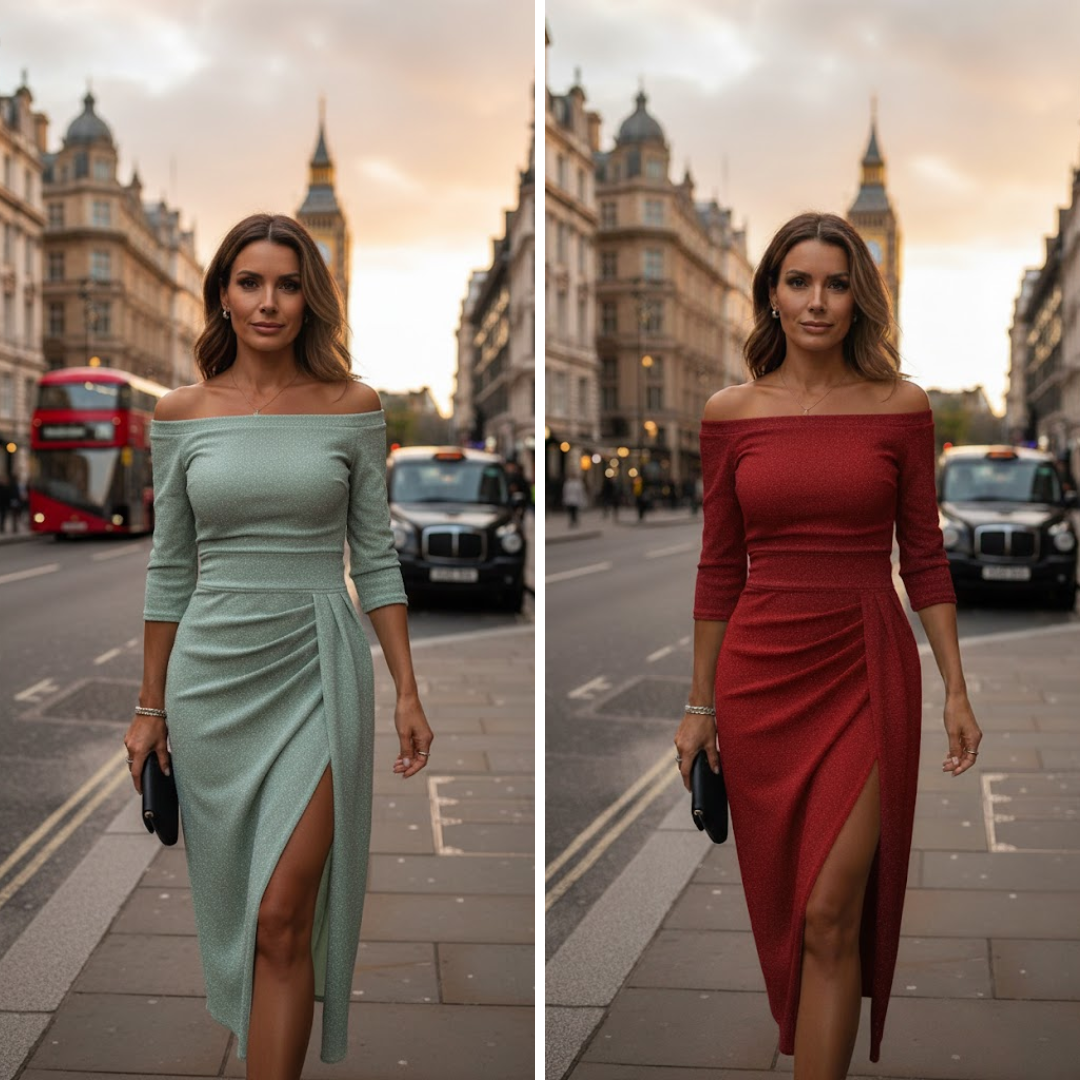 ISA - Elegante vestido largo