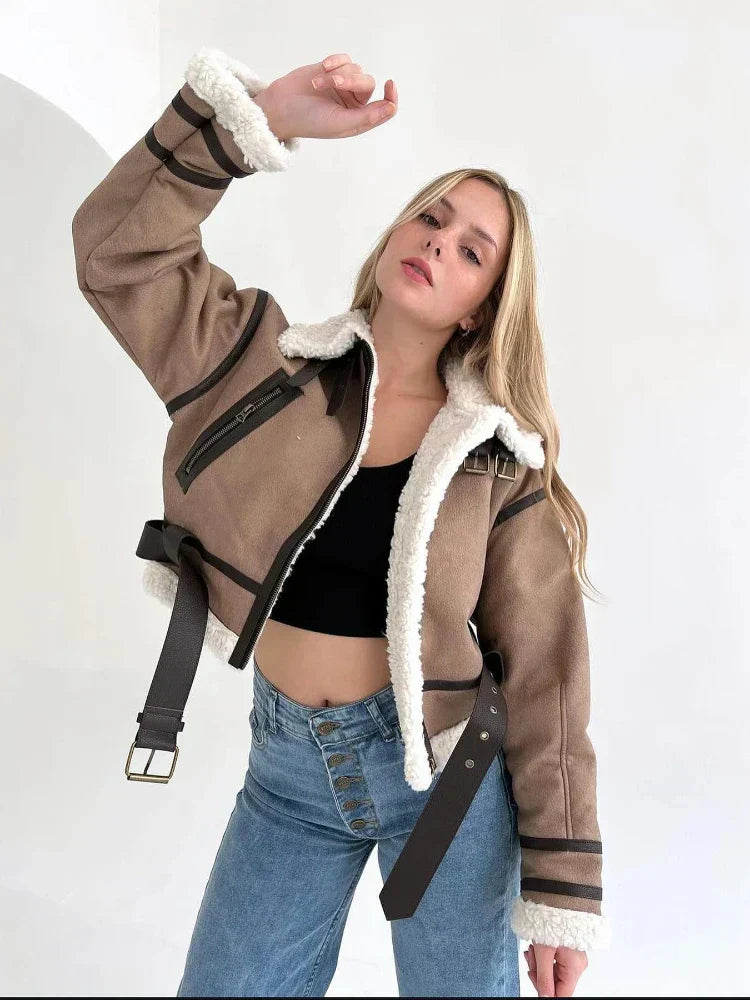 HANNAH | Chaqueta Aviador Elegante y Cómoda